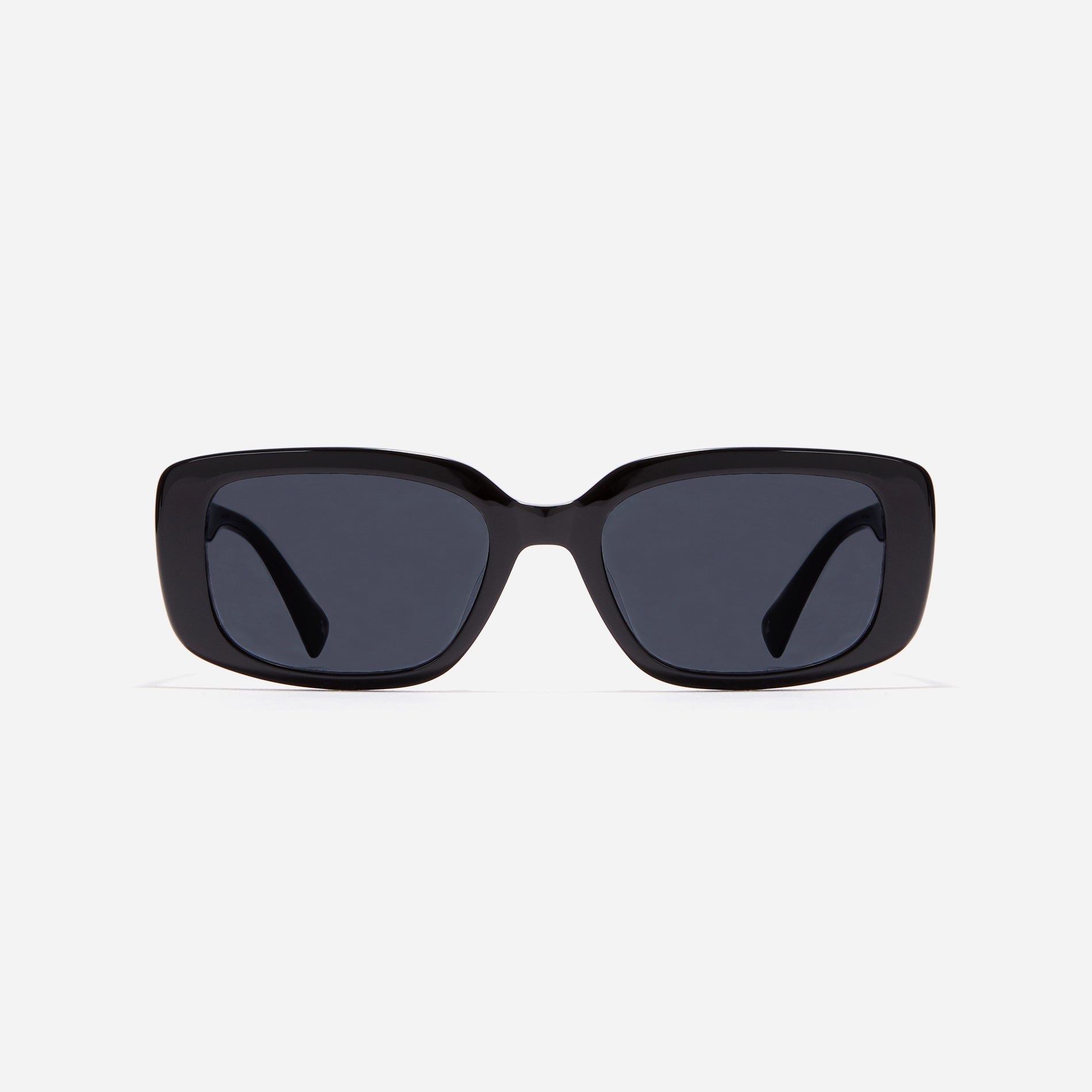 Square-shaped unisex sunglasses with retro style inspired by '80s