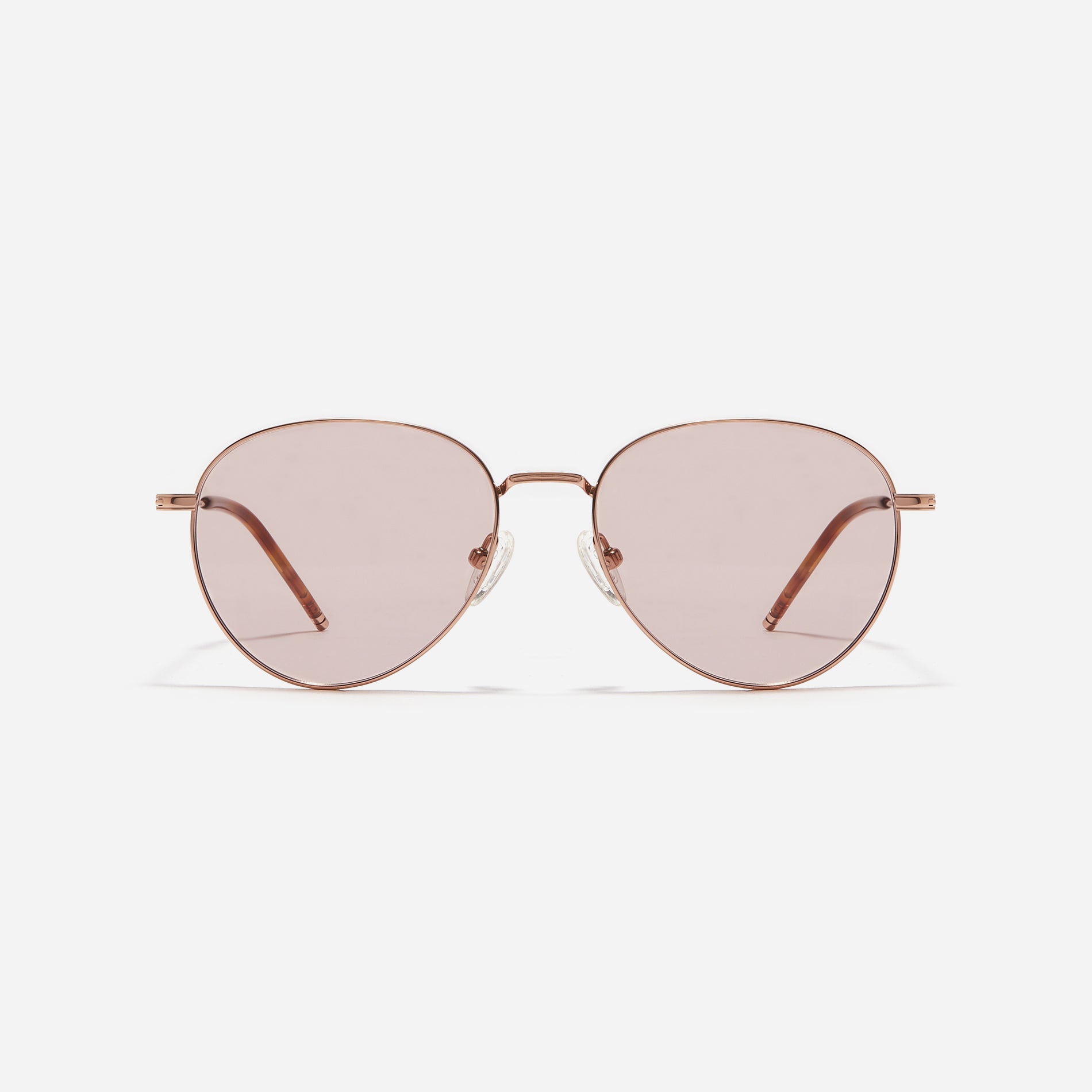 Retro aesthetic Boeing-style sunglasses crafted entirely from titanium.
