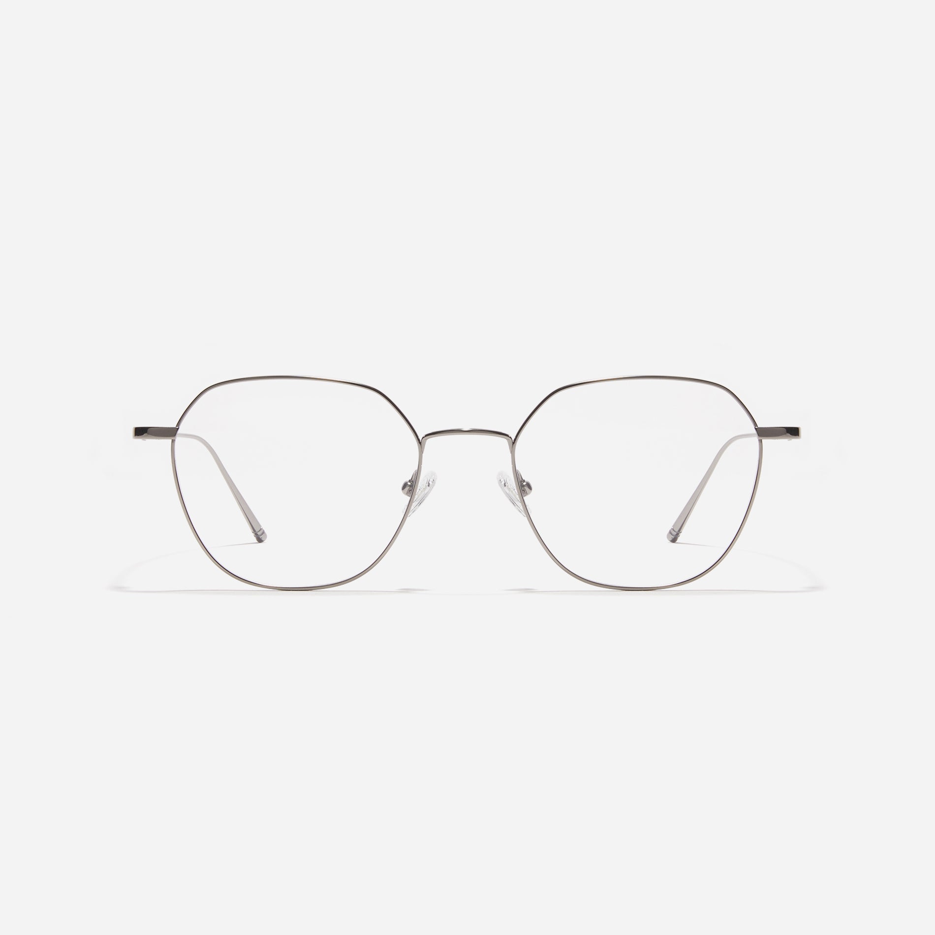 Norman glasses feature a polygonal shape with oversized rims. Crafted entirely from titanium, they are lightweight and comfortable to wear. Available in four different colors, these glasses offer fashionable styles suitable for both men and women.